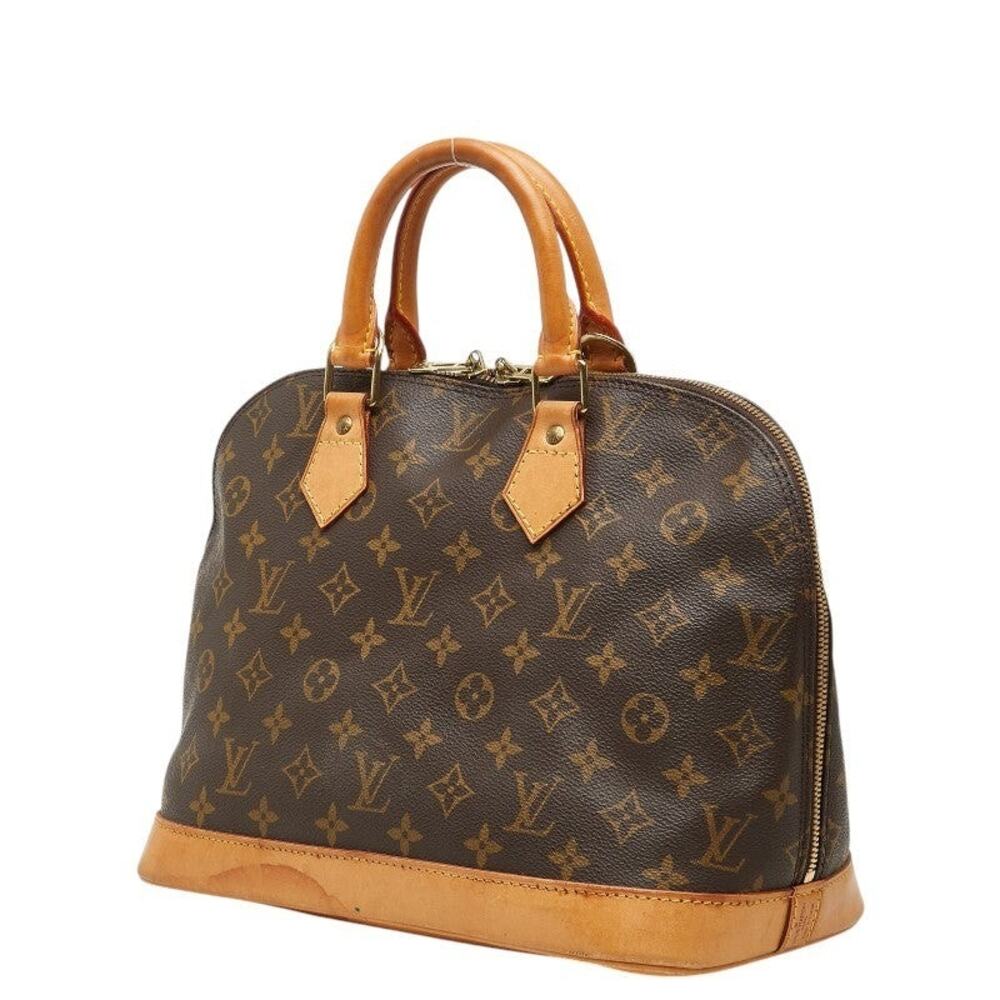 Louis Vuitton Monogram Alma PM Handbag Brown - Picture 12 of 16